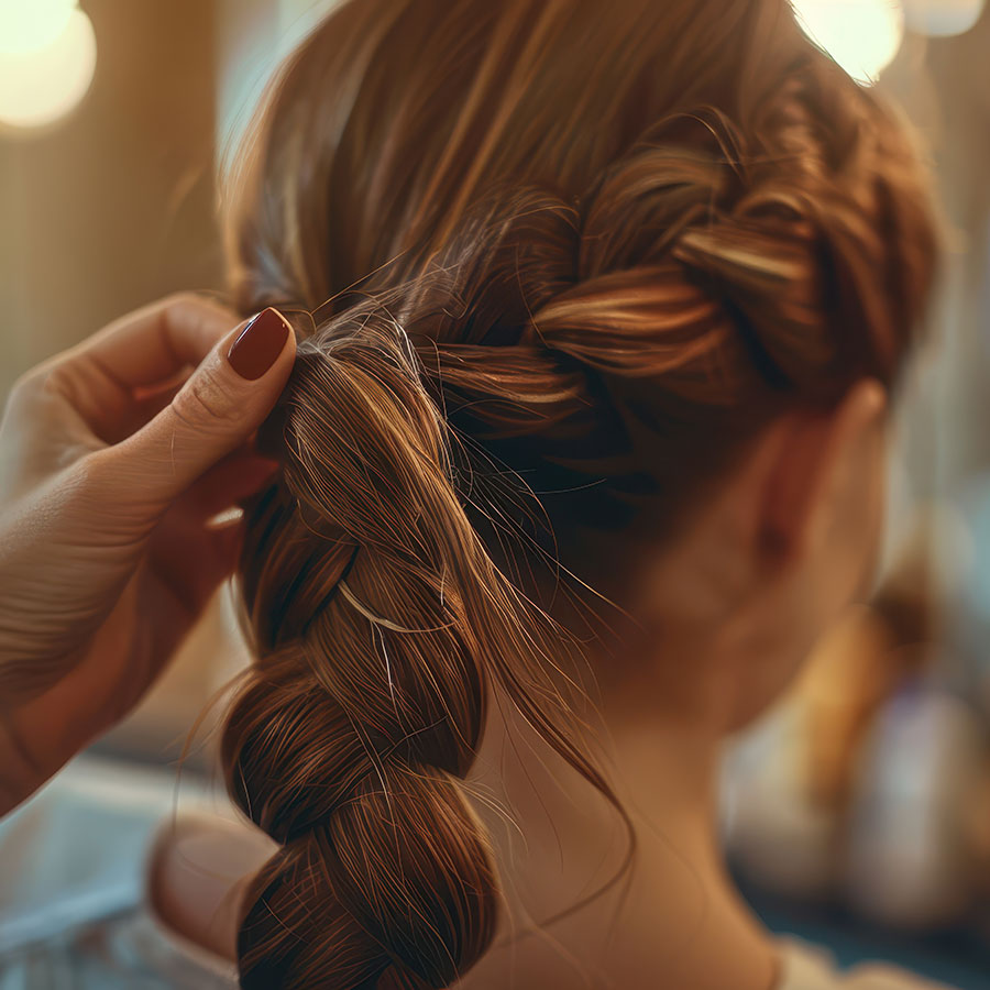 traditionelle bayerische Flechtfrisuren im JuVe Kosmetikinstitut